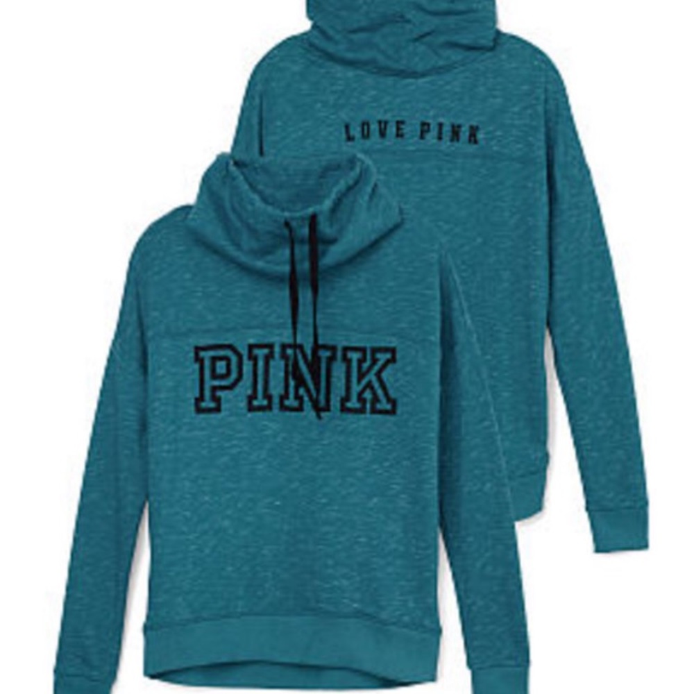 Victoria’s Secret pink cowl neck sweatshirt